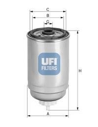 Паливний фільтр UFI 24.397.00 (фото 1)