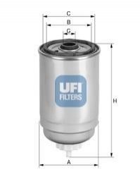 Топливный фильтр UFI 24.401.00 (фото 1)