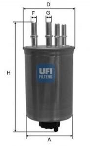 Паливний фільтр UFI 24.459.00 (фото 1)