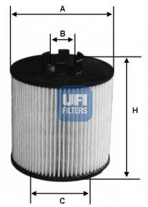Масляний фільтр UFI 25.063.00 (фото 1)
