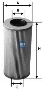 Масляний фільтр UFI 25.587.00 (фото 1)