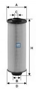 Топливный фильтр UFI 2600400 (фото 1)