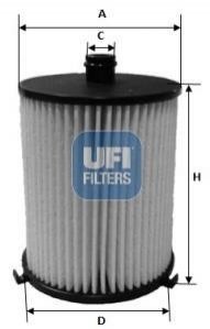 Топливный фильтр UFI 26.073.00 (фото 1)