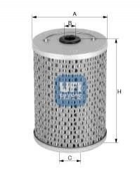 Топливный фильтр UFI 2661800 (фото 1)