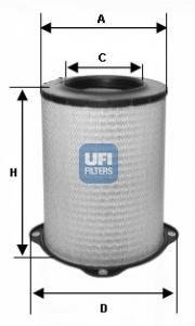 Воздушный фильтр UFI 27.587.00 (фото 1)