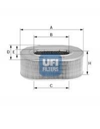 Воздушный фильтр UFI 2770500 (фото 1)