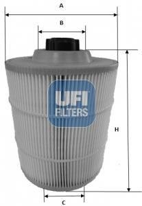 Повітряний фільтр UFI 27.A00.00 (фото 1)