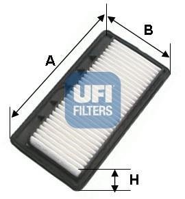 Воздушный фильтр UFI 30.126.00 (фото 1)