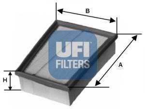 Воздушный фильтр UFI 30.157.00 (фото 1)