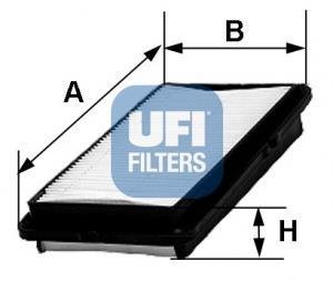 Воздушный фильтр UFI 30.380.00 (фото 1)