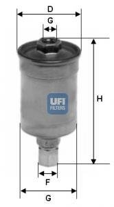 Паливний фільтр UFI 31.511.00 (фото 1)