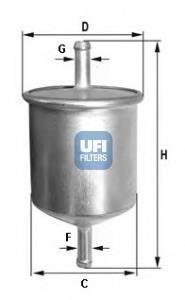 Топливный фильтр UFI 31.529.00 (фото 1)