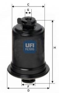 Топливный фильтр UFI 3154600 (фото 1)