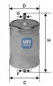 Паливний фільтр UFI 31.611.00 (фото 1)