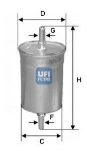 Топливный фильтр UFI 31.710.00 (фото 1)