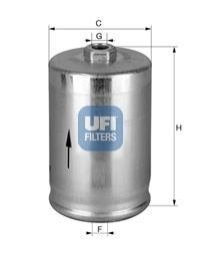 Паливний фільтр UFI 31.748.00 (фото 1)
