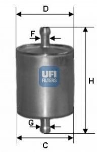 Топливный фильтр UFI 31.760.00 (фото 1)