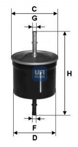Паливний фільтр UFI 3181100 (фото 1)