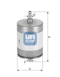 Паливний фільтр UFI 31.817.00 (фото 1)