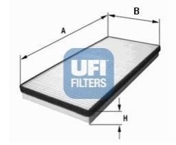 Фiльтр салону UFI 53.054.00