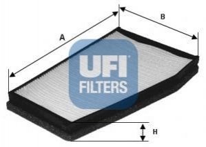 Фільтр повітря (салону) UFI 5313300 (фото 1)