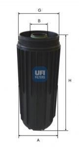 Масляний фільтр UFI 65.087.00 (фото 1)