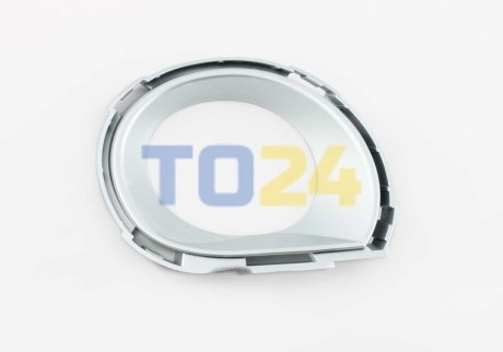 Решётка в бампер Touareg (07-10) левая - кольцо под туман. VAG 7L6853399A7W (фото 1)