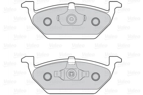 Дискові гальмівні колодки (передні) Valeo 302029 (фото 1)