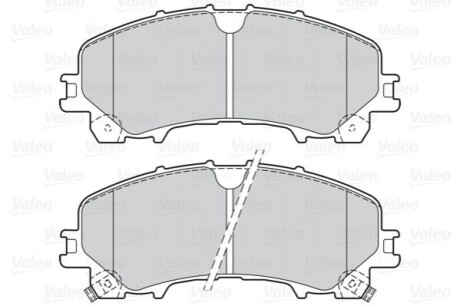 Дискові гальмівні колодки (передні) Valeo 302167 (фото 1)