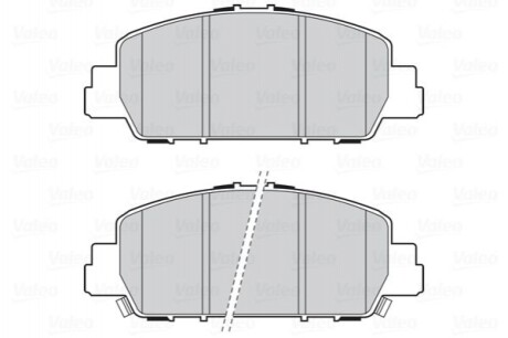 Гальмівні колодки дискові FIRST HR-V II 07.15> FR Valeo 302315 (фото 1)