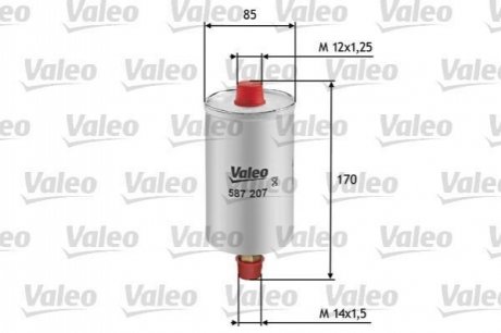 Топливный фильтр Valeo 587207 (фото 1)