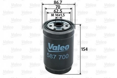 Паливний фільтр Valeo 587700 (фото 1)
