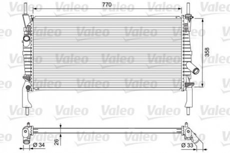 Теплообмінник Valeo 701731 (фото 1)