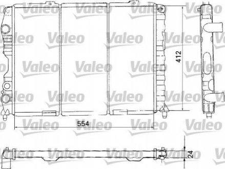 Радіатор Valeo 731283 (фото 1)