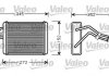 Радіатор обігрівача Valeo 812364 (фото 1)