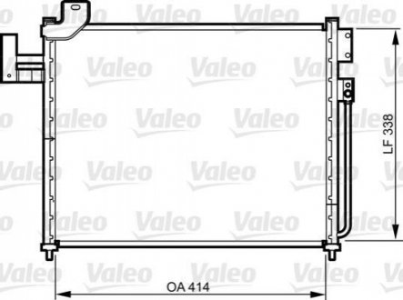 Радиатор кондиционера Valeo 814316 (фото 1)