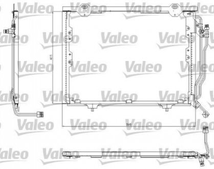 Радиатор кондиционера Valeo 817563 (фото 1)