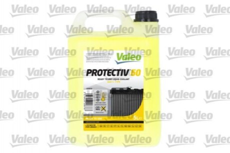 Антифриз Valeo "Protectiv 50 G12 Yellow", 5 л 820878