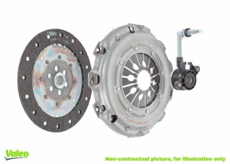 Комплект зчеплення Ford Transit 2.4TDCI 04- (d=260mm) Valeo 834175 (фото 1)