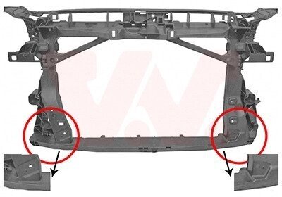 Панель передня AUDI A3 12 > 16 (вир-во Van Wezel) 0336678