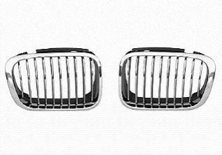 Решітка радіатора BMW: 3 Series [E46] (1997-2005) Van Wezel 0646516 (фото 1)
