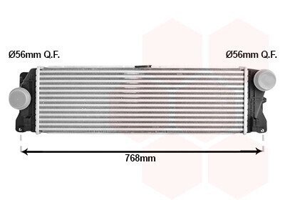 Інтеркулер MERCEDES SPRINTER W907 6/18+ (Van Wezel) 30014710