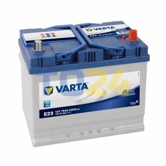 Аккумулятор   70Ah-12v VARTA BD(E23) (261х175х220),R,EN630 570 412 063