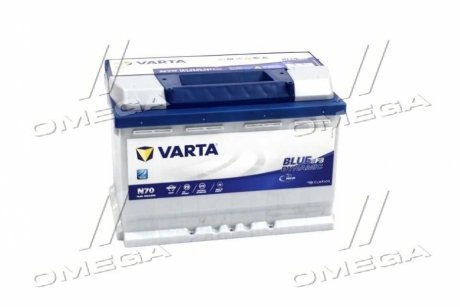 Аккумулятор 70Ah-12v EFB (278х175х190), R+, EN760 VARTA 570 500 076 (фото 1)