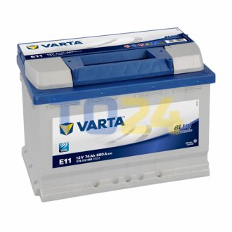 Аккумулятор   74Ah-12v VARTA BD(E11) (278x175x190),R,EN680 574 012 068