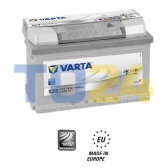 Аккумулятор   74Ah-12v VARTA SD(E38) (278x175x175),R,EN750 574 402 075