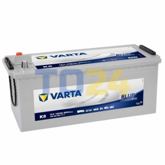 Аккумулятор  140Ah-12v VARTA PM Blue(K8) (513x189x223),L,EN800 !КАТ. -15% 640400080