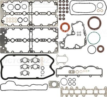 Комплект прокладок двигуна FIAT/IVECO Ducato,Daily III 2,3D, JTD 02- 013755101