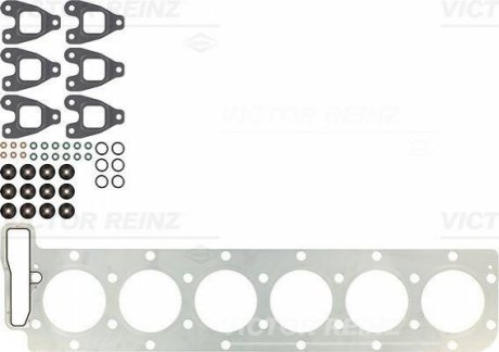 Комплект прокладок ГБЦ, верхні VICTOR REINZ 02-37295-02 (фото 1)