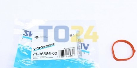 Прокладка колектора двигуна гумова VICTOR REINZ 71-36686-00 (фото 1)